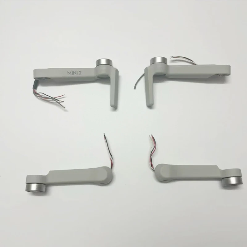 Bras de moteur pour DJI Mini 2 et Mini SE, pièce de rechange drone, détaillant le support moteur et les vis.