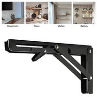 Folding Shelf Bracket 2 Pcs