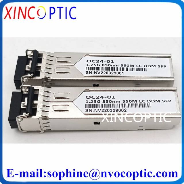 1000BASEBX Industrial MMF SM 850nm 550M 1310nm,10km,Dual Fiber,LC SFP