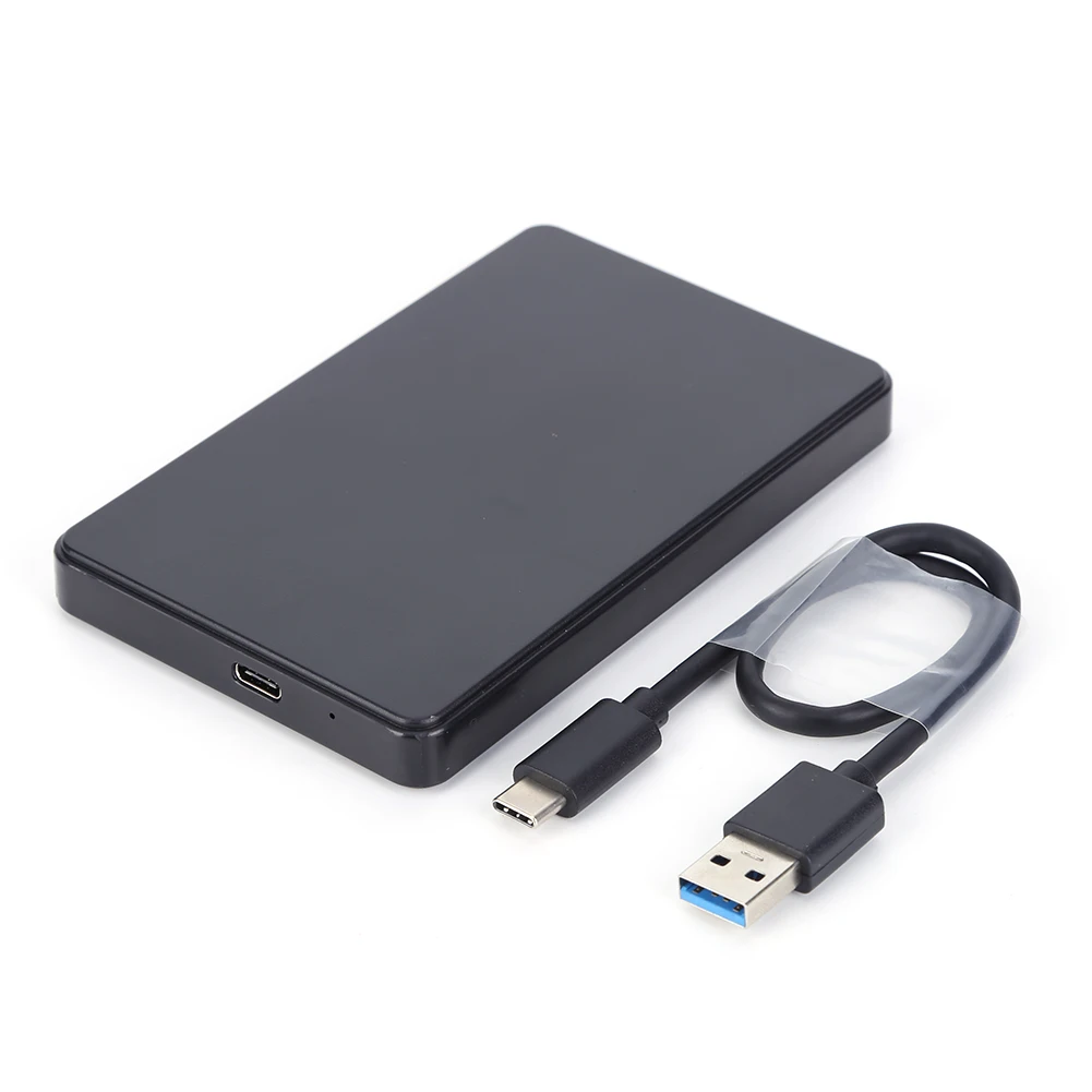 USB3-0-Tipe-C-2-5-Hard-Drive-Enclosure-Hitam-Mobile-HDD-Kotak-USB3-1 ...