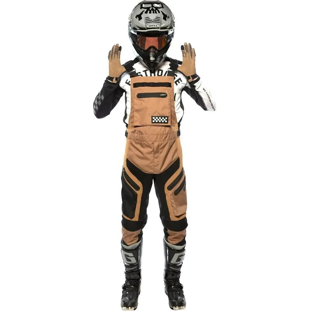 FASEHOUSE New Motorcycle Off-road Motorcycle Race MX Set Shoulder Pants
