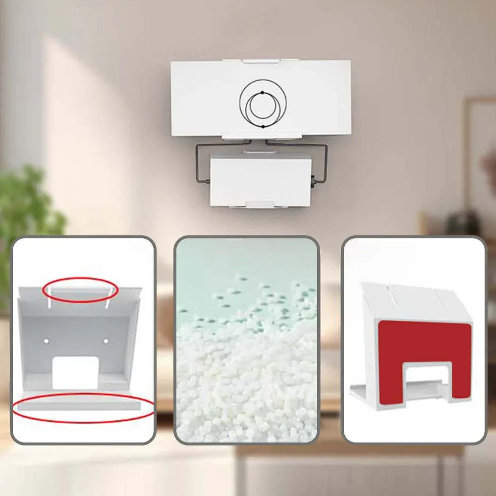 Wall Mount Storage Holder Metal Kit for StarLink Gen3 V3 Wall Roof Installation Metal Kit Router Mounting Kit for StarLink Gen3