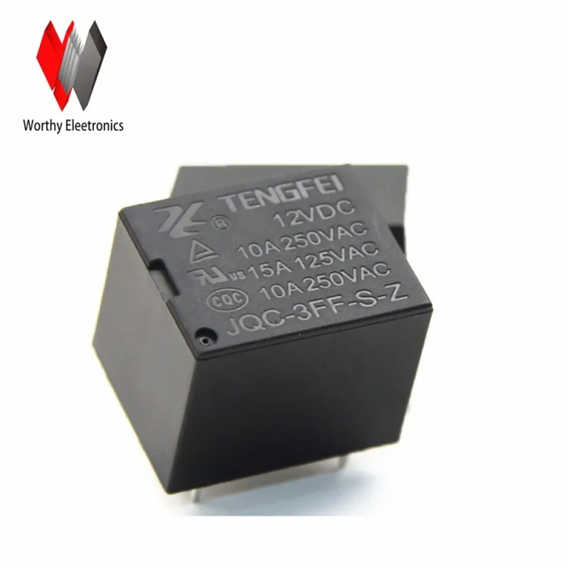 

Free shiping wholesale 10pcs/lot relay JQC-3FF-S-Z-12VDC