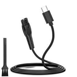 Universal 5V 1A Charger Cable for Philips Norelco OneBlade and Shaver Series (Type C Cable Brush)