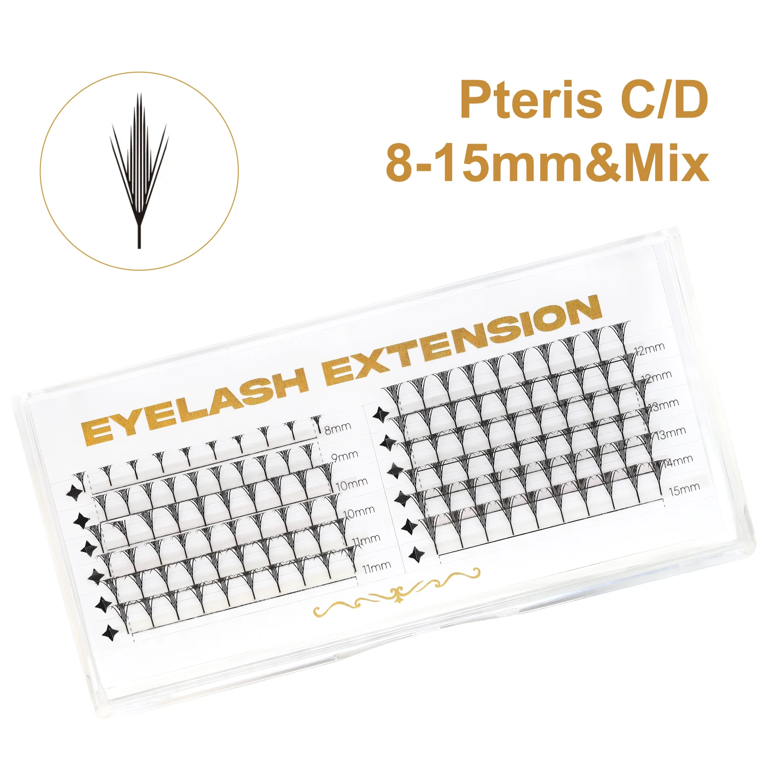 Shiny Glitter Comic Spire Eyelash Extension Holographic Manga False Eyelashes Magical Elf Tinsel Anime Lashes Christmas Party S5a7ef82dfbbe4285b58122d6a4a84655x