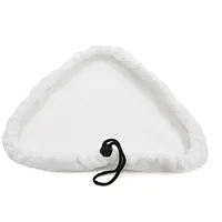 Microfiber Steam Mop Pads Replacement Pads Compatible With H20 Mop X5 Triangle Washable Steam Mop Pads Microfibre Cloth 1