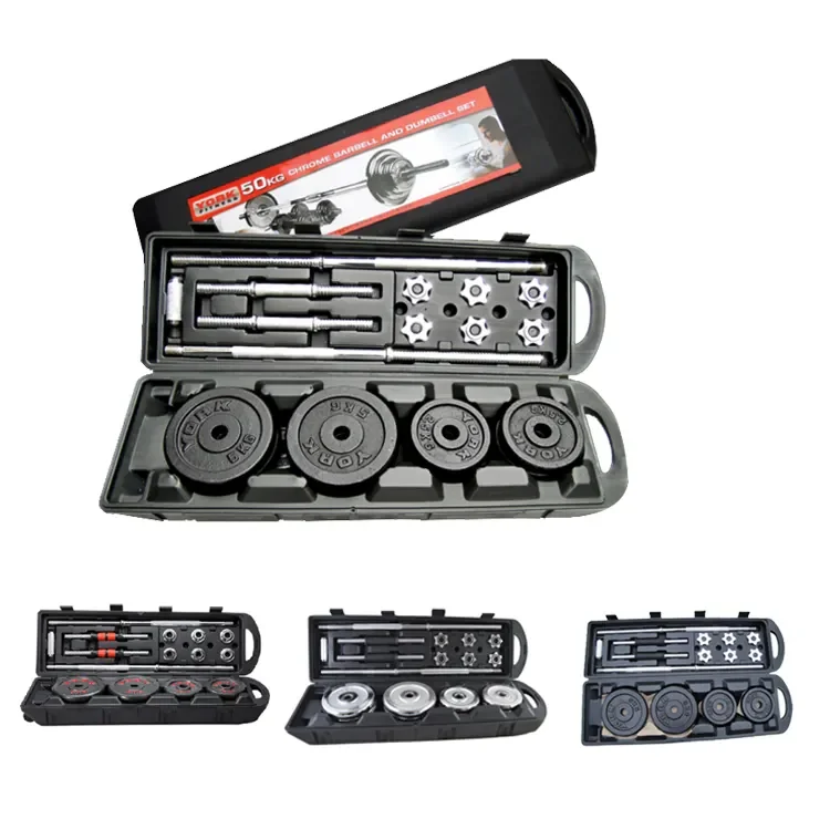 barbell and dumbell custom logo fit gym equipment case curl bar weight set adjustable iron 50kg 55kg barbell dumbbell set Barbell and Dumbell Custom Logo Fit Gym Equipment Case Curl bar Weight Set Adjustable Iron 50kg 55kg Barbell Dumbbell Set 2