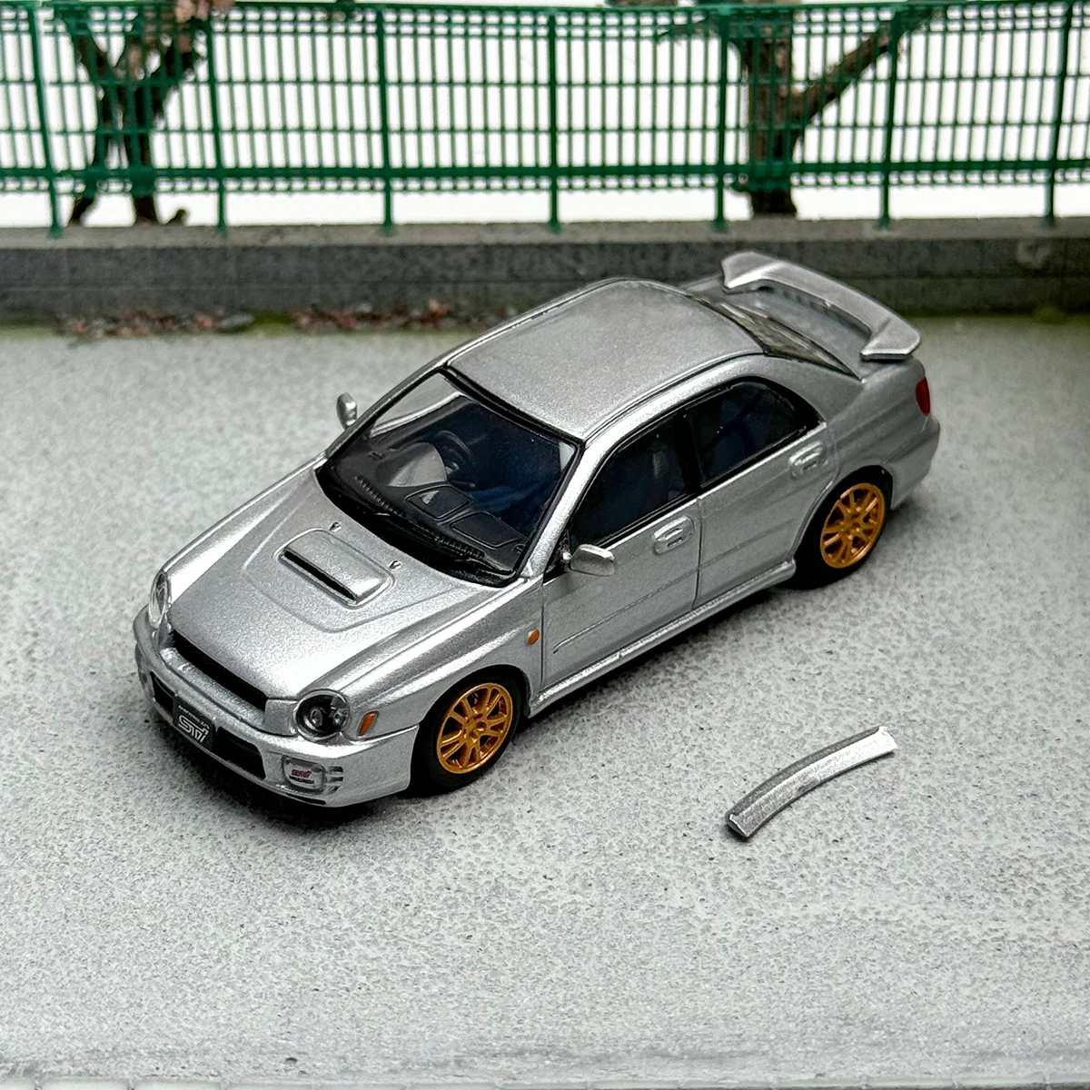 Furuya 다이캐스트 모델 자동차, Impreza WRX 7, STi, 1:64