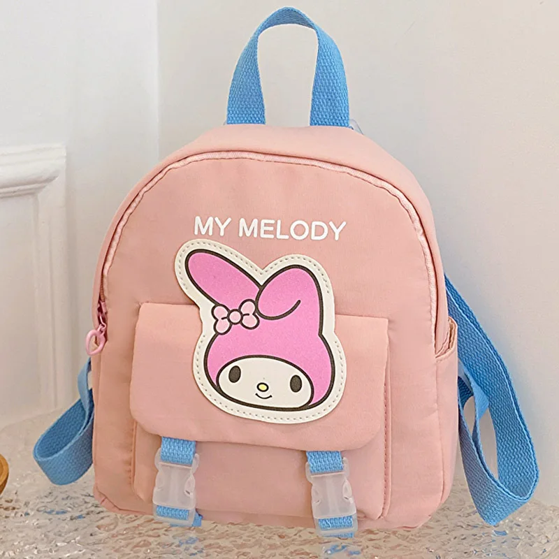 Miniso Hello Kitty Children's School Bag Melody Culomi Girl Cute Cinnamon Dog Backpack for Girls