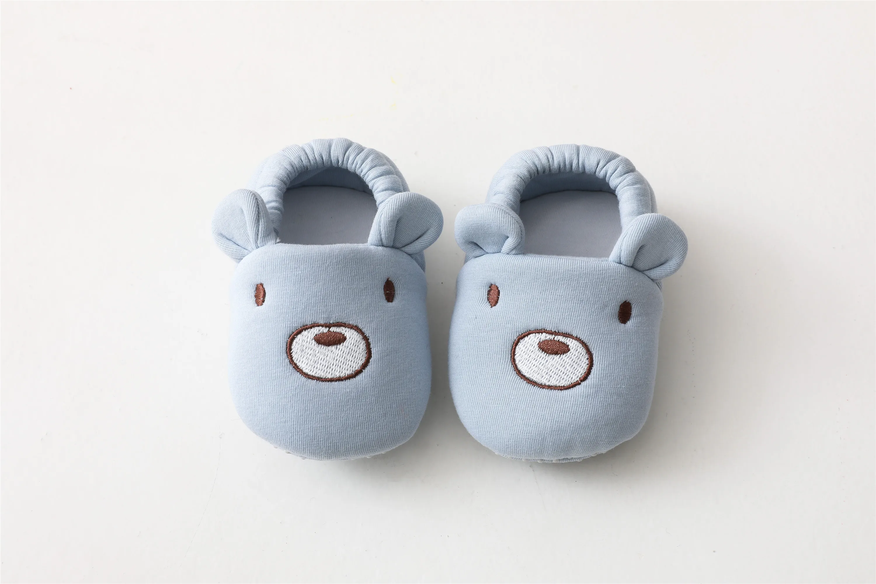 Cartoon Animals Pattern Newborn Socks Shoes Toddler Boys Girls Non-slip Crib First Walkers Winter Baby Soft Slipper Warm Booties 3