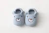 Cartoon Animals Pattern Newborn Socks Shoes Toddler Boys Girls Non-slip Crib First Walkers Winter Baby Soft Slipper Warm Booties 3
