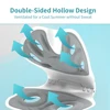 Foldable Back Support Sitting Posture Correction Office Chair Back Pain Relief Ergonomic Waist Protection Cushion Anti Hunchback 4