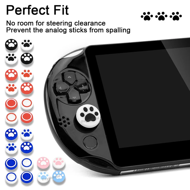Silikon Joystick Kappen Für PS Vita 1000 & 2000 - 1 Set Analog-Sticks