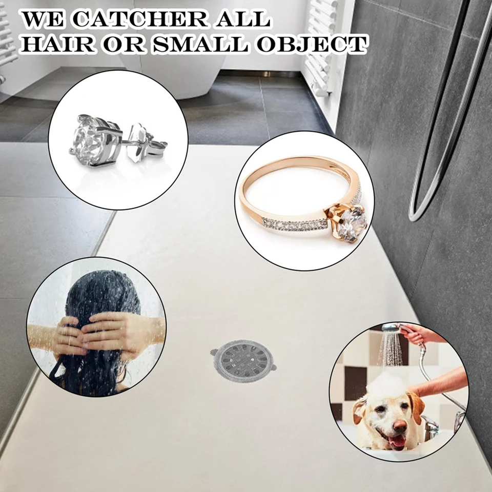 Filtro capelli doccia - 2 Pcs Raccogli Capelli Doccia Raccoglitore Di Scarico Del ... -...Tappo Filtro Lavello Cucina | Confronta prezzi | : Raccogli Capelli : Filtro Per Scarico Lavandino