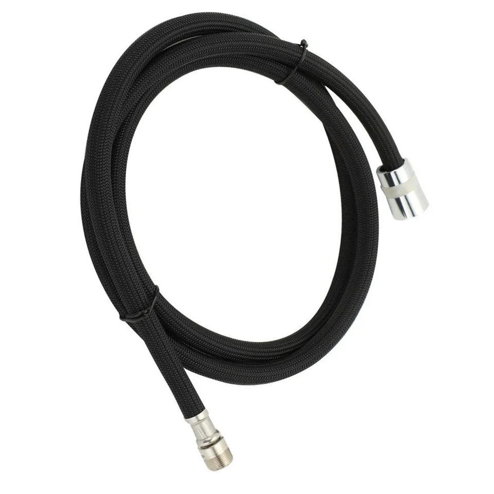 Flessibile Miscelatore Cucina Estraibile 150cm - M15/1 X G1/2, Tubo Nylon, Grigio