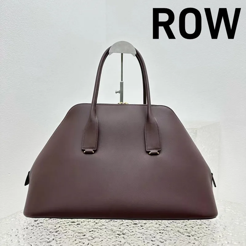 Women's Classic Handbag with Genuine Leather Minimalist Design Dumpling Bag Women's Genuine Leather Large Capacity Handbag with