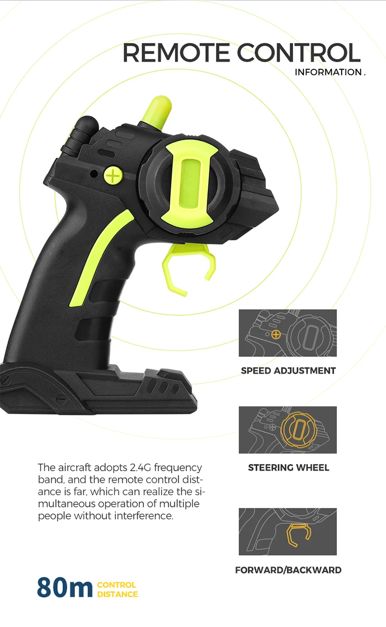 Komplettes RC-Boot-Set inklusive Ladekabel und Ersatzpropellern.