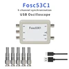 Fosc53C1 1M USB Oscilloscope 5-Channel Synchronous Input Laboratory Electrical Repair Automotive Handheld Oscilloscope 1