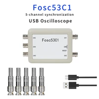 Fosc53C1 1M USB Oscilloscope 5-Channel Synchronous Input Laboratory Electrical Repair Automotive Handheld Oscilloscope 1