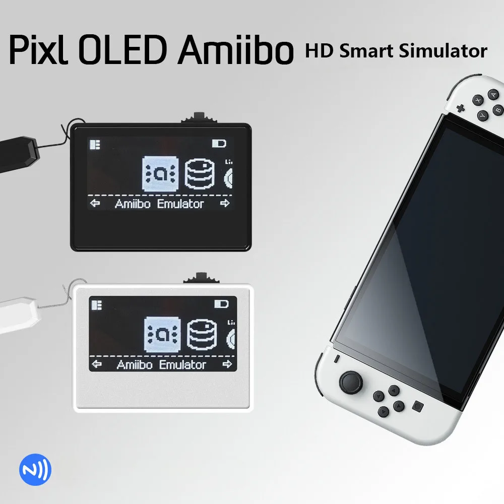 Эмулятор iNFC Pixl Amiibo, OLED HD Интеллектуальный симулятор для Nintendo Switch