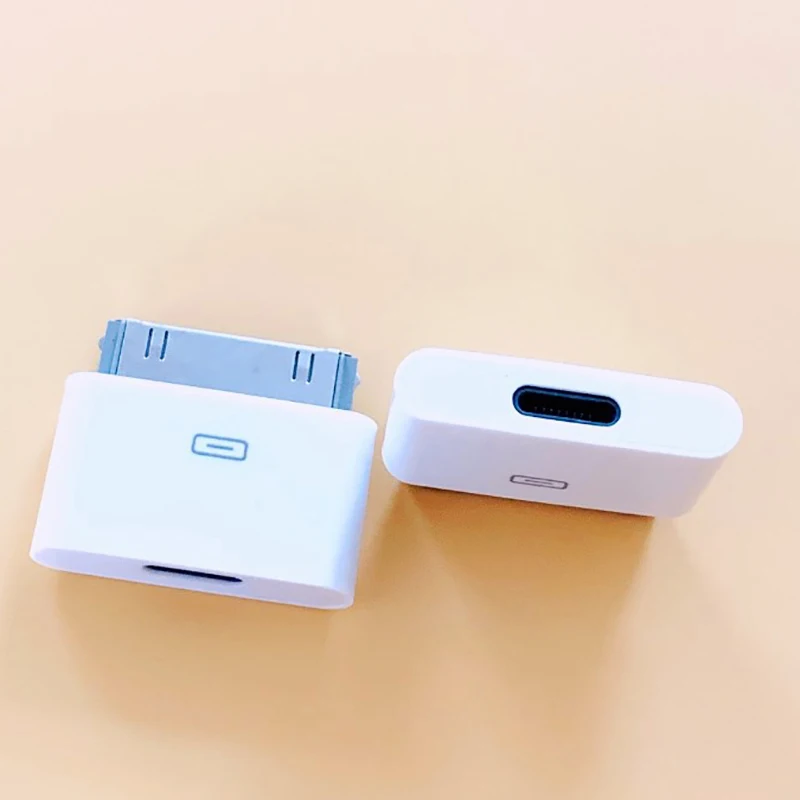 30Pin Adapter 8Pin Male To 30 Pin Female Charging Sync Converter For IPhone 4 4S IPad 2 3 IPod Touch Charger Cable
