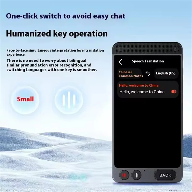 Smart Voice Translator 142 Online Languages 19 Offline WIFI Photo Recording Dictionary D21 Translation Device Business Travel
