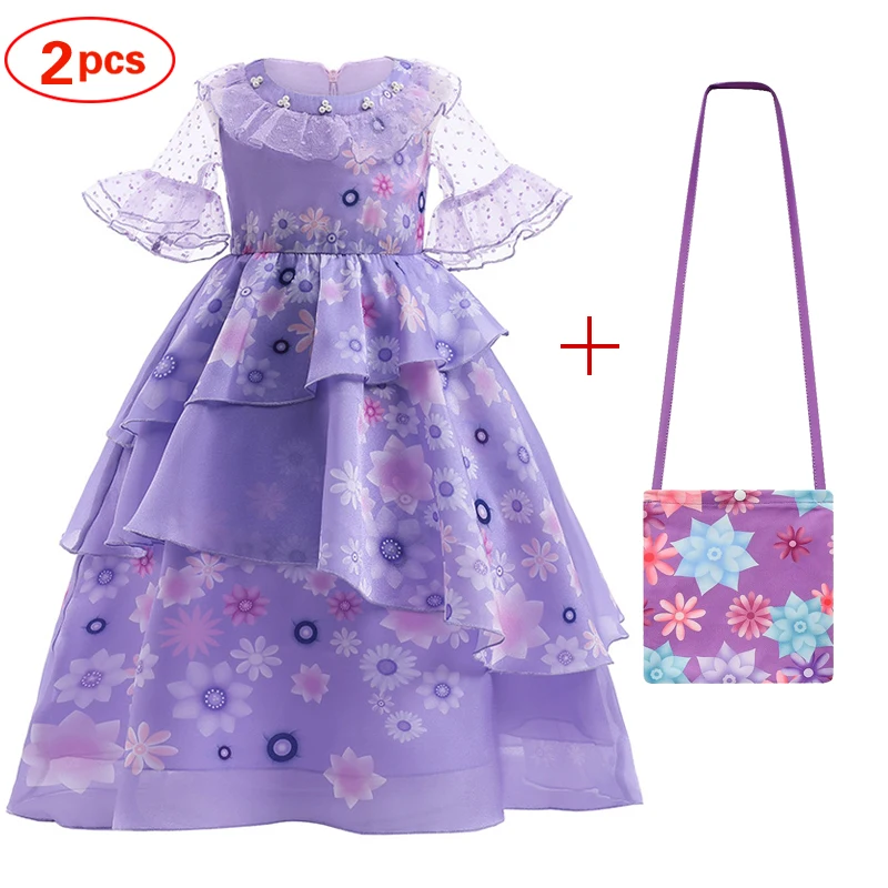 Unicorn Dress Girls Embroidery Ball Gown Baby Girl Princess Birthday Dresses Party Costumes Children Clothing girls dress princess costume
