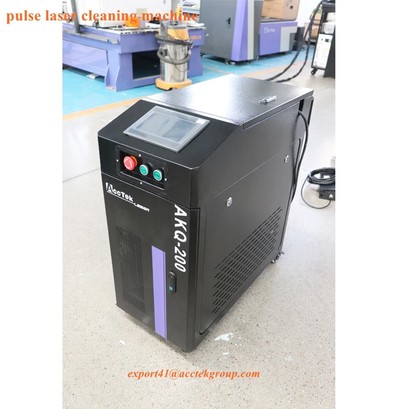 

Paints Removal Pulse Laser Cleaning Machine Rust Removal 100W Pulse laser Cleaning Machine