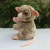 Realistic Wide-eyed Tarsier High Fidelity Cute Plushie Monkey Plush Toys Lifelike Animals Simulation Stuffed Doll Kawai Toy Gift 3