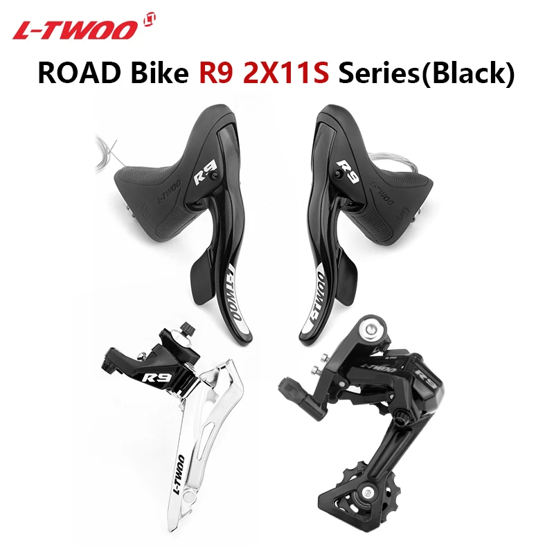 Фото LTWOO R9 2x1 односкоростная дорожная лампа 22S FD + RD + X11 цепь + Солнечный свет кассеты 11 в групповой набор с для SHIMANO R7000 R5800 №2
