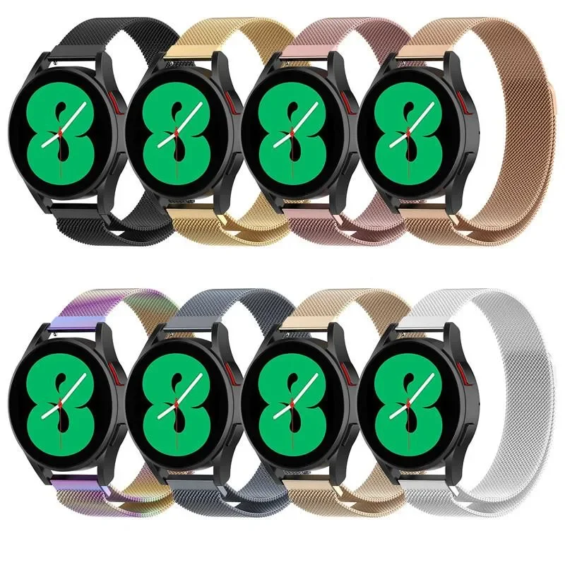 

Stainless Steel Band Watch Strap Metal Wristband 18mm 20mm 22mm 23mm 24mm Samsung Galaxy Huawei Huami Amazfit Smart Watch Strap