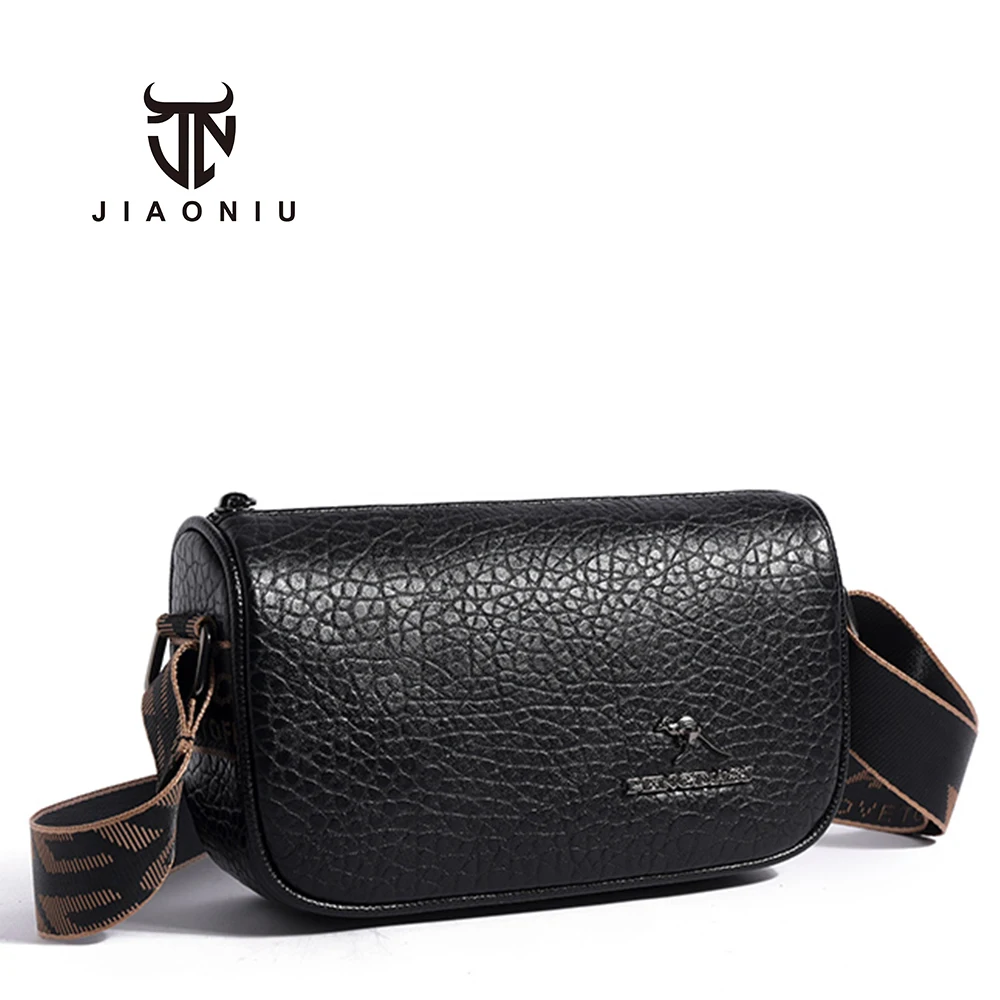 

New High Quality Leather Ladies Shoulder Bag Small Solid Color Ladies Mobile Phone Purse Fashion Casual Women Crossbody Bags Sac