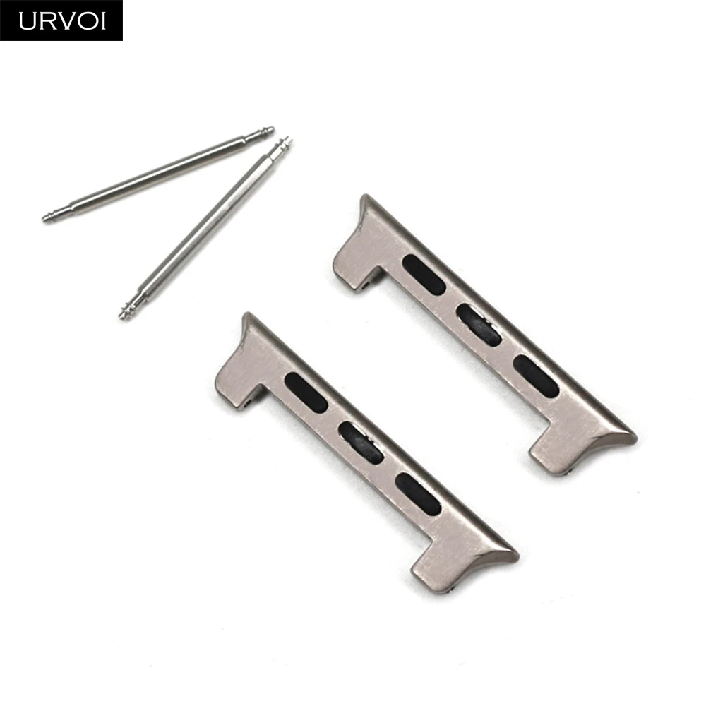 URVOI Full Titanium Alloy Adapters for Smartwatch Bands (1 Pair)