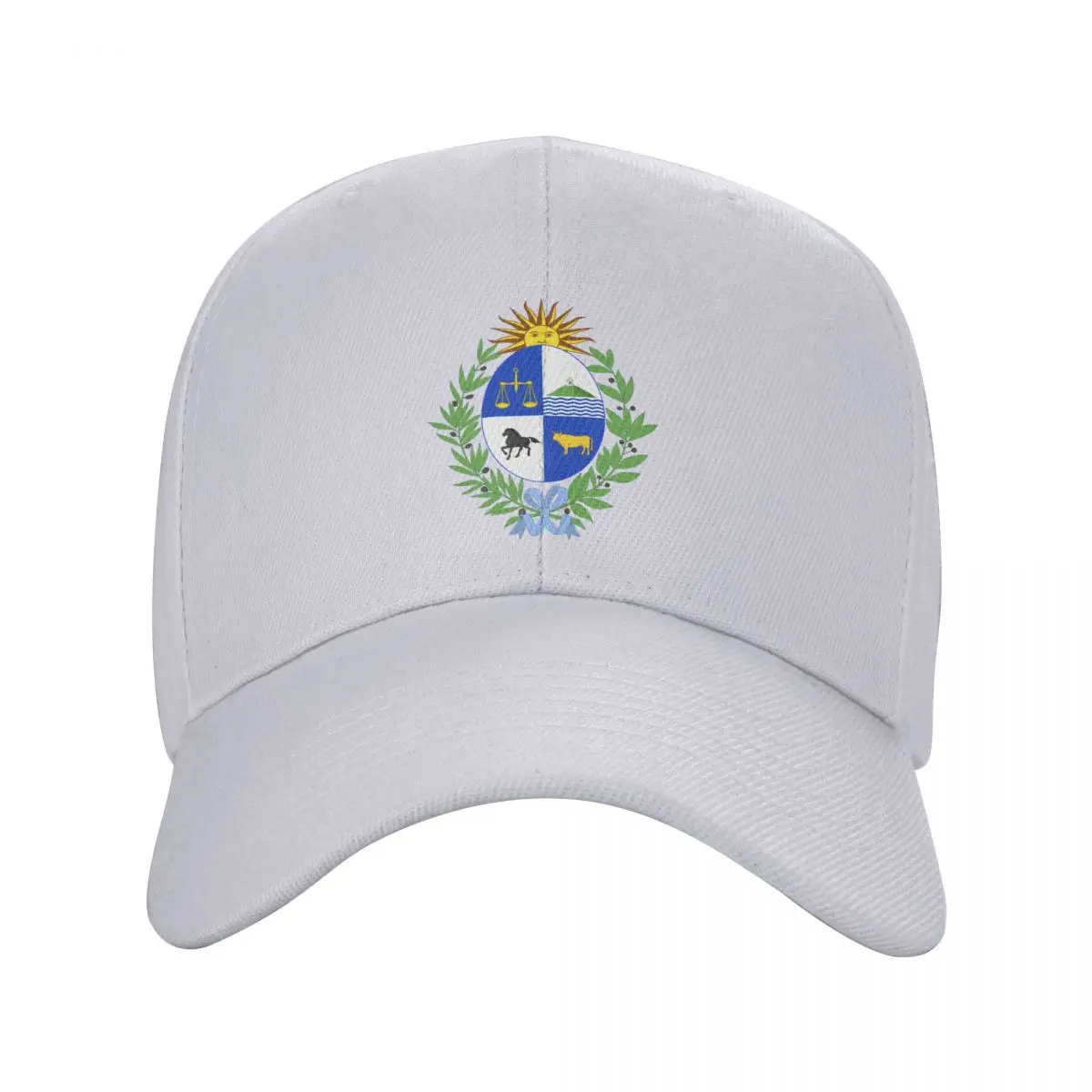 

Custom Coat Of Arms Of Uruguay Baseball Cap for Men Women Adjustable Unisex Dad Hat Hip Hop Snapback Caps