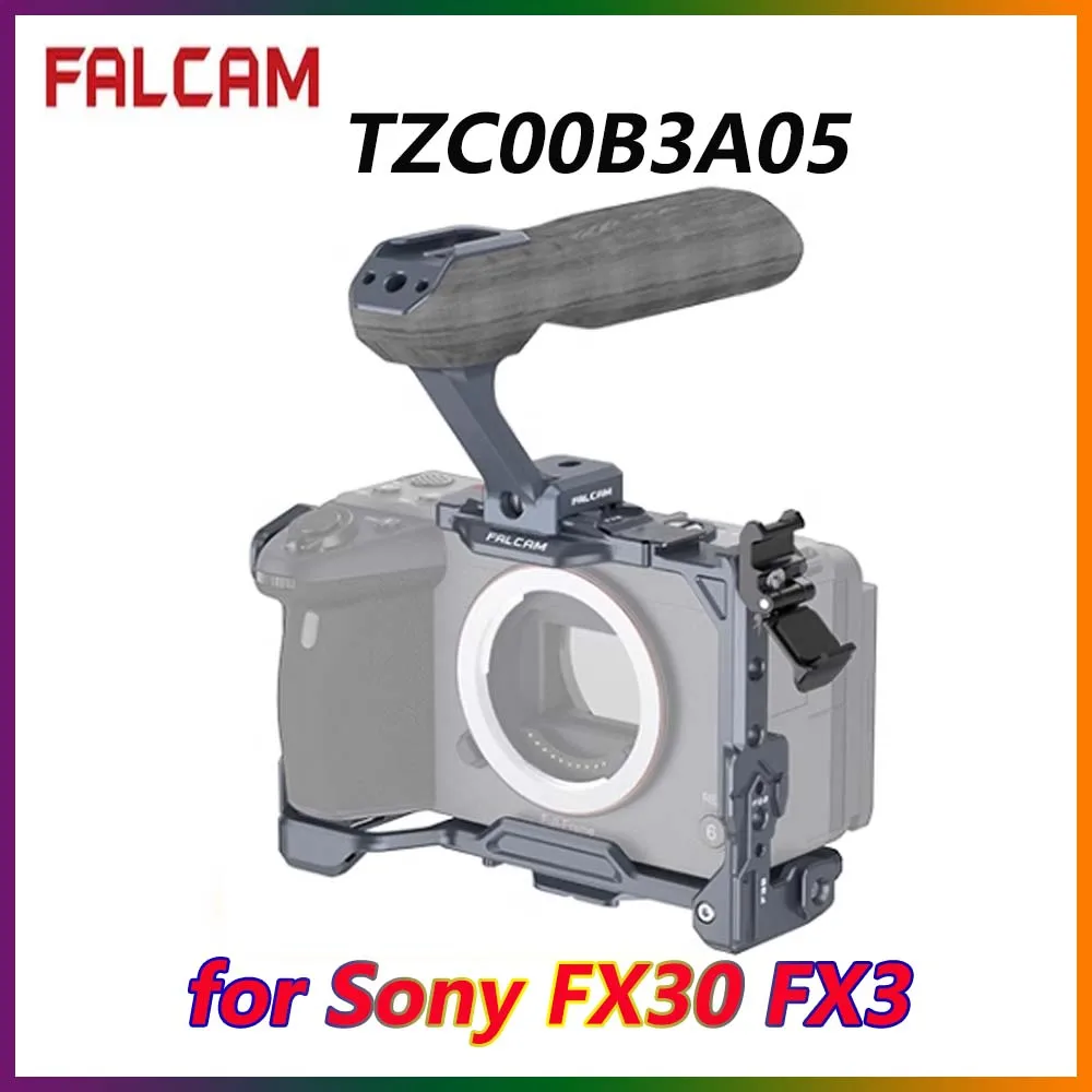 Falcam F22 & F38 & F50 Kit Gabbia Per Fotocamera Portatile Full Cage Cornice Protettiva Espansione Della Fotocamera Per Sony Fx30 Fx3 Fx 30 Muslimate
