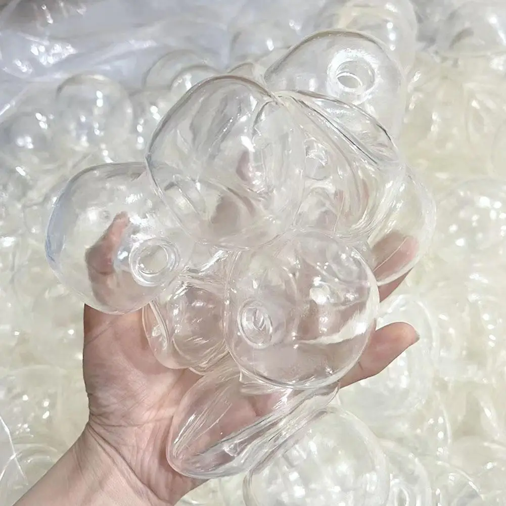 10개 크리에이티브 구체 쥬얼리 TRP 주조 몰드 도구 DIY 수제 빈 볼 스킨 슬로우 리바운드 감압 슬로우 리바운드 장난감