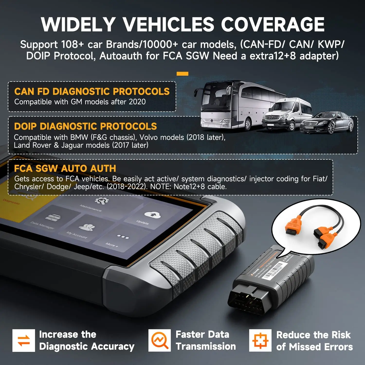 Meet the New Foxwell NT809BT OBD2 Bluetooth Scanner