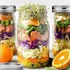 32 oz, 12 Pack Quart Mason Jars With Wide Mouth Lids, Glass Jars for Canning, Food Storage, Meal Prep, DIY Projects etc. 3