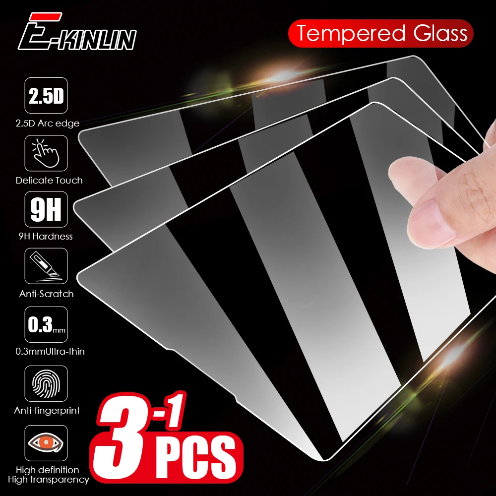 Premium Clear Tempered Glass Screen Protector Film