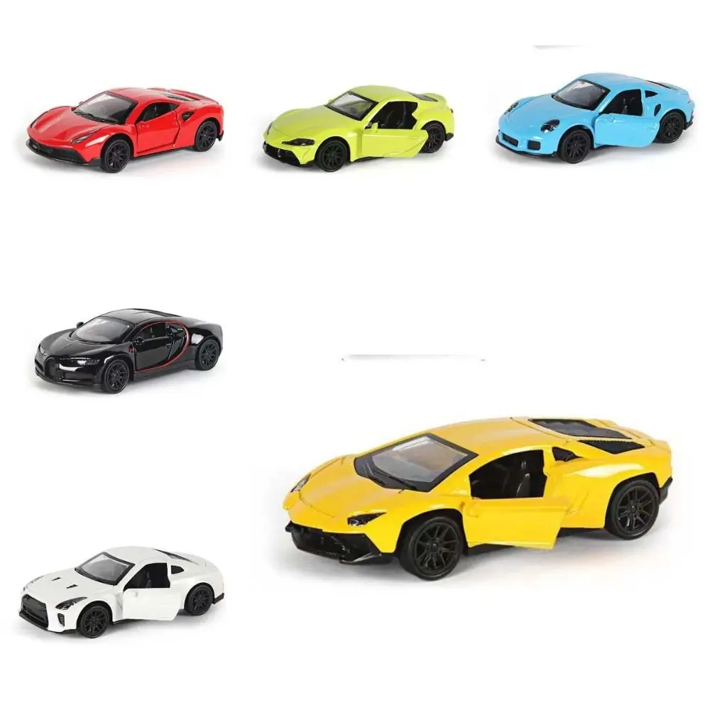 

Модель автомобиля Porsche 1:43 из сплава, модель спортивного автомобиля, имитация спортивного автомобиля, развивающая металлическая игрушка для мальчиков