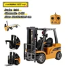Huina 577 1:14 RC Alloy 3 in 1 Forklift Simulation Lifting Crane Electric Moving Toy Engineering Vehicle Model Gift for Children 1