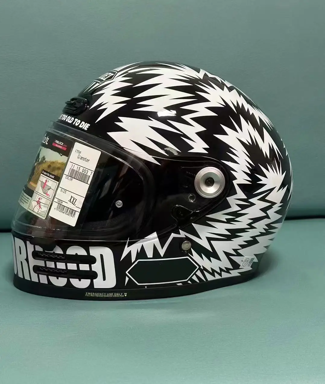 Full Face Motorcycle helmet glamster Neighborhood X DSC TC-5