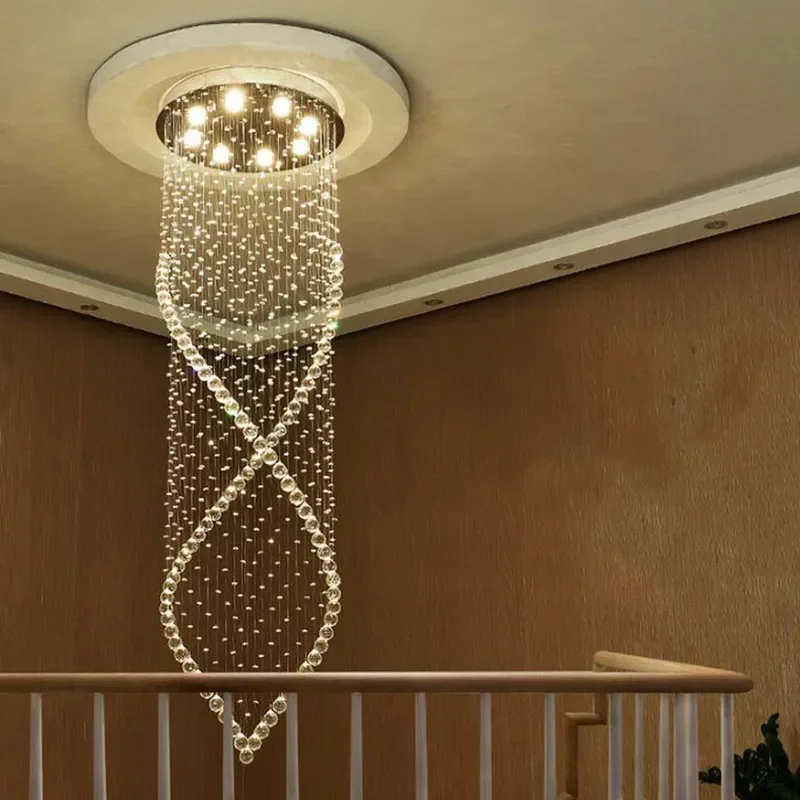 Lustre LED cristal K9 - vue 4