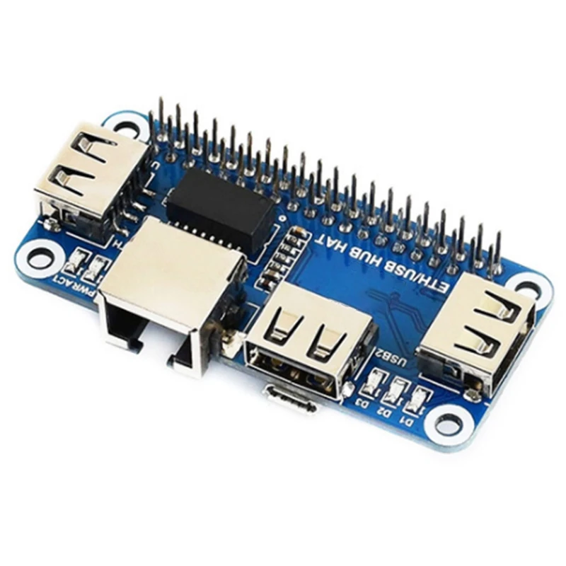 

for /Zero W USB to Ethernet RJ45 Network Port USB HUB Splitter