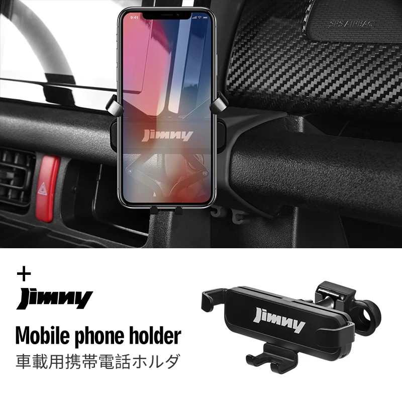 Phone Car Holder GPS Mount Stand For iPhone Suzuki Jimny JB64 JB74 Car Styling Accessories