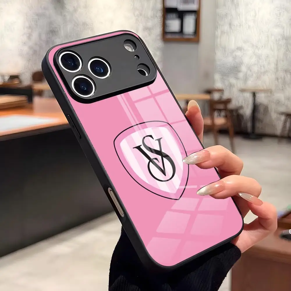 Victorias Pink Secret Premium Phone Case with Glass Cover