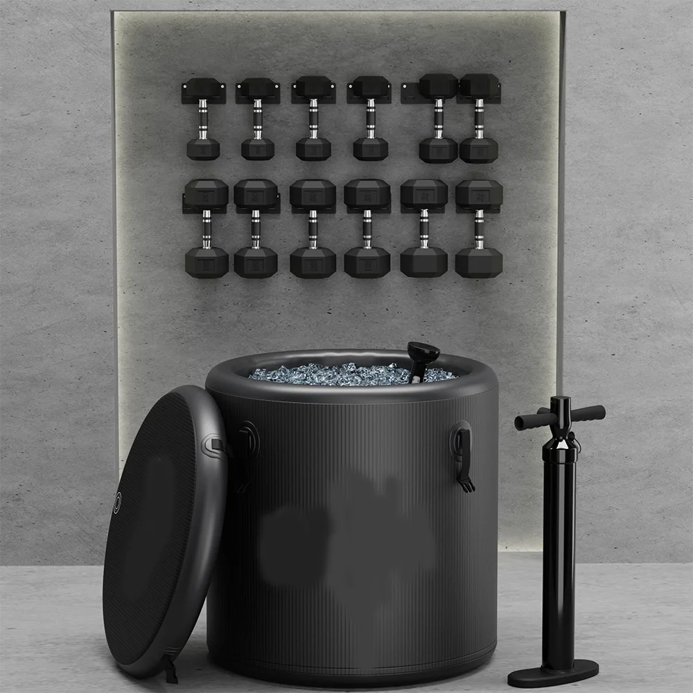 Vasca Per Immersione A Freddo 88 Galloni - Gonfiabile Con Refrigeratore 0.8 HP E Filtri - Grado Militare - 2