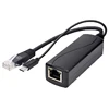 Hot!!! TYPE-c poe splitter usb 48v to 5v power over ethernet 802.3af 100/1000M for raspberry 2