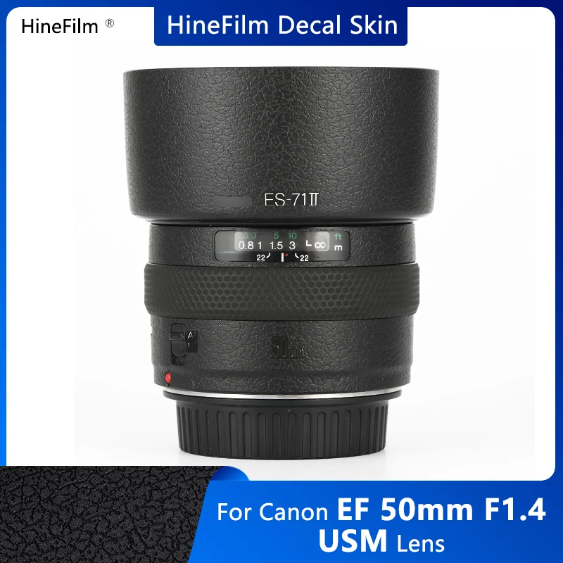 

Lens Skin Canon EF50 F1.4 Lens Sticker Decal Skin for Canon EF 50mm f/1.4 USM Premium Wraps Cases Cover Film Protective stickers