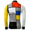Retro Team Cycling Jersey Men Long Sleeve Winter Fleece & Thin Racing Classic Molteni Bicycle Clother Pdm Bike Clothing 4
